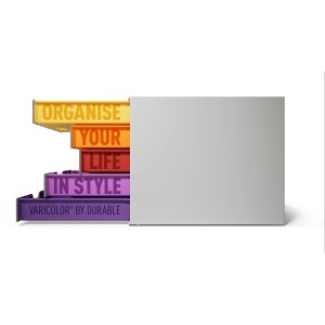 Organizator cu sertare Durable Varicolor, 5 sertare - Img 5