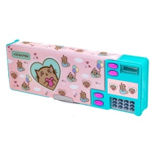 Penar Astra Astrapen Animals, cu calculator, cu ascutitoare