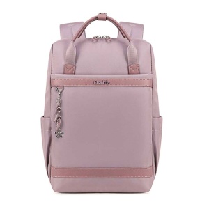 Rucsac business Chantria, 13L, roz, 12x40x26 cm