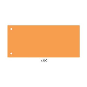 Separatoare, PP, 160 microni, orange, 105x240 mm, 100 bucati/set
