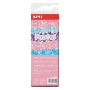 Set 6 creioane colorate Apli Jumbo Pastel - Img 3