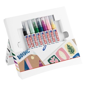 Set creativ Edding, markere acrilice, 8 bucati/set - Img 2