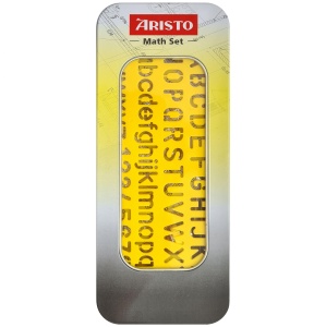 Trusa geometrie Aristo, 10 piese - Img 3