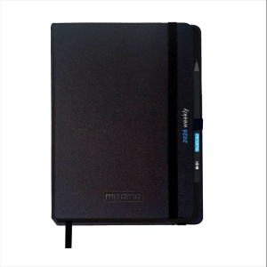 Agenda saptamanala Mitama, 18 luni, cu creion, 15 x 21 cm, diverse modele
