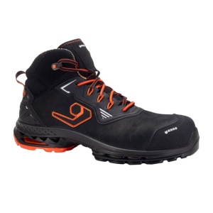 Bocanci de protectie Portwest Dublin, S3S ESD CI LG FO SR, negru/portocaliu, marime 41