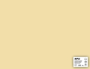 Carton color, Apli, 50x65, 170 g, 25 coli/top, crem