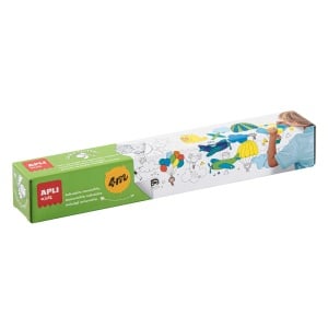 Coli adezive Apli, pentru pictat si colorat, model Transport - Img 4