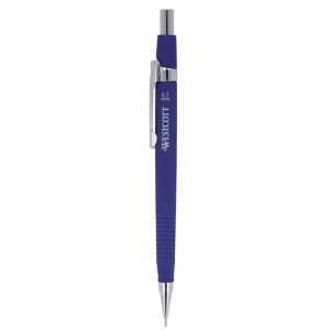 Creion mecanic Westcott Triline, 0,7 mm, albastru