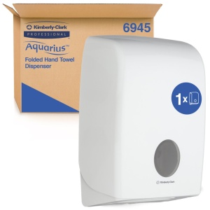 Dispenser Kimberly-Clark Aquarius pentru prosoape pliate - Img 2