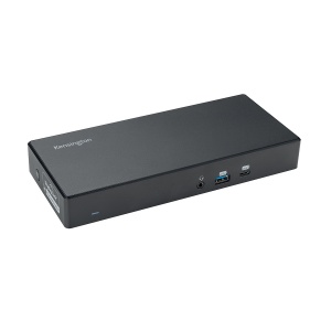 Docking Station Kensington SD4781P EQ, material partial reciclat, conexiune duala USB-C & USB-A, 100W, negru