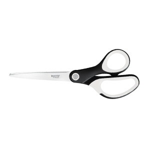 Foarfece pentru birou Leitz WOW Titanium, 205 mm, negru