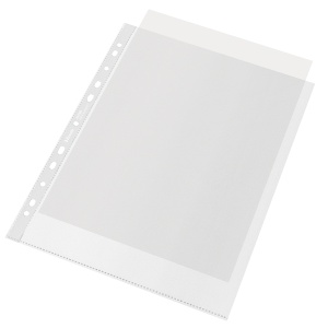 Folie de protectie Esselte Recycled, PP? reciclat, A4 MAXI, 70 mic, 50 bucati/cutie, standard - Img 2