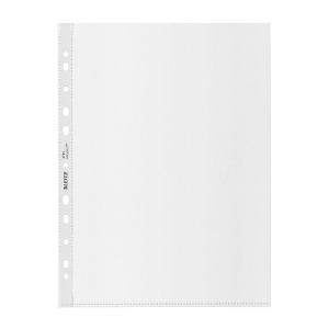 Folie de protectie Leitz Recycle, PP, 90% reciclat, reciclabil, A4, 100 mic, 100 buc/cutie, standard - Img 2