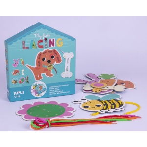 Joc creativ de corelare, APLI, tema Animale, 8 bucati - Img 2