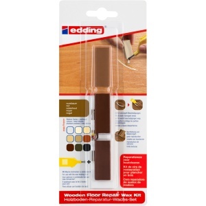 Kit Edding 8902, ceara pentru reparatii pardoseala, nuc, blister