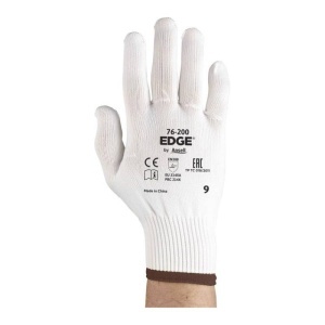 Manusi protectie taiere Ansell EDGE 76-200, alb, marimea 9