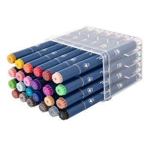 Markere Craft, 2 varfuri, 24 bucati/set - Img 3