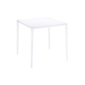 Masa plastic Milano Forza, alba, 72x72 cm