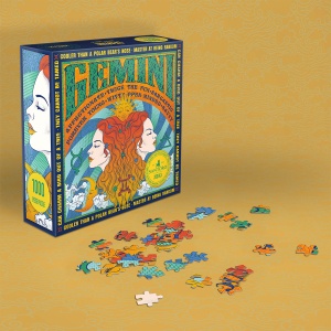 Puzzle 1000 piese, Gorjuss, zodia Gemeni - Img 3