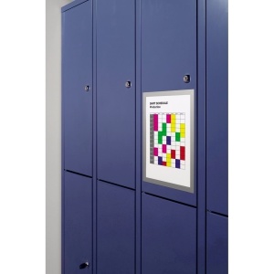 Rama magnetica Durable Duraframe, A4, argintiu, 5 bucati/set - Img 2