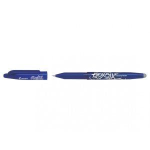 Roller cu gel Pilot Frixion Ball, fara mecanism, 0.7 mm, albastru