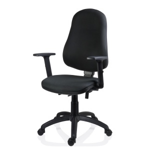 Scaun operational, Xenia, ergonomic, negru - Img 3