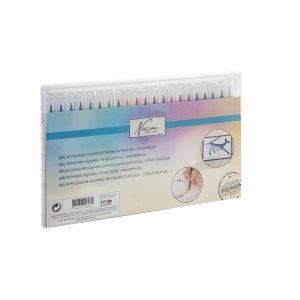 Set 20 markere Creative Craft, varf tip pensula pe baza de apa - Img 2