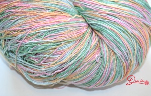 Cod (448) Microfibra elastica, fir de lucrat cu ace de 3 mm, cantitate 490 grame, pret 8.5 lei / 100 grame - Img 2