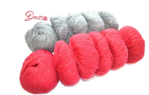 Cod (348) Pachet promo soft alpaca, merino si poliamida, fir de lucrat cu ace de 3.5-4 mm, cantitate 482 grame, pret 8.5 lei / 100 grame (redus de la 10.8 lei / 100 grame) - Img 1