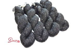 Cod (443) Kid mohair, lurex si paiete, fir de lucrat cu ace de 2.5-3 mm, cantitate 696 grame, pret 9.8 lei / 100 grame - Img 1