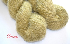 Cod (444) Kid mohair, matase naturala, poliamida, acril si poliester, fir de lucrat cu ace de 3-4 mm, cantitate 510 grame, pret 11.8 lei / 100 grame - Img 2