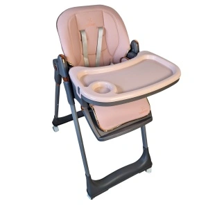 Scaun de Masa 3in1 pentru Bebelusi si Copii Tarossy®,Inaltime Ajustabila, Roz