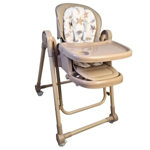 Scaun de Masa 3in1 pentru Bebelusi si Copii, Tarossy®, cu Balansoar, Crem