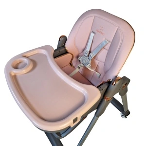 Scaun de Masa 3in1 pentru Bebelusi si Copii Tarossy®,Inaltime Ajustabila, Roz - Img 2