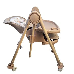 Scaun de Masa 3in1 pentru Bebelusi si Copii, Tarossy®, cu Balansoar, Crem - Img 2