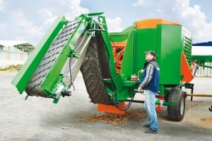 Linie de taiere-despicare SpaltFix K-540 Multi - actionare la priza de putere a tractorului / motor electric trifazat - Img 3