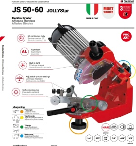 Masina de ascutit lant Jolly Star JS50-60 - Img 6