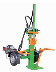 Despicator lemn vertical HydroCombi 13 mobil - actionare prin motor termic