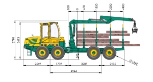 Forwarder HSM 208F 10t - Img 2