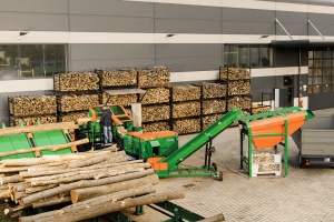 Linie de taiere-despicare SpaltFix S-415 VARIO- actionare motor electric trifazat - Img 2