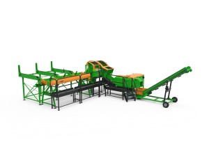 Linie de taiere-despicare SpaltFix S-415 VARIO- actionare motor electric trifazat