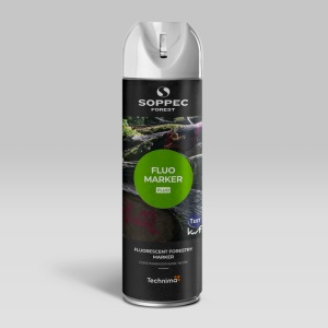 Spray marcare forestier Soppec Fluo Marker 500ml-alb