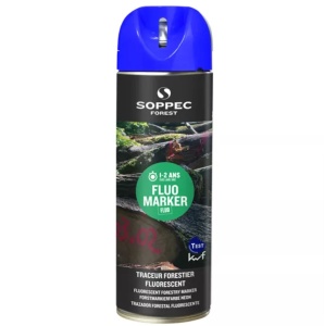 Spray marcare forestier Soppec Fluo Marker 500ml-albastru