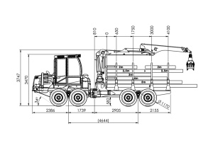 Forwarder HSM 208F 9t - Img 2
