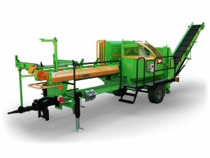 Linie de taiere-despicare SpaltFix K-540 Multi - actionare prin motor termic