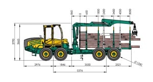 Forwarder HSM 208F 12t - Img 2