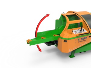 Linie de taiere-despicare SpaltFix S-376 - actionare prin motor electric trifazat 22 kW - Img 2