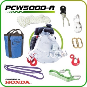 Troliu portabil PCW 5000-A Special kit Portable Winch
