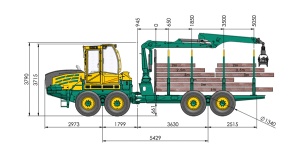 Forwarder HSM 208F 14t - Img 2