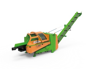 Linie de taiere-despicare SpaltFix S-376 - actionare la priza de putere a tractorului / motor electric trifazat 22 kW